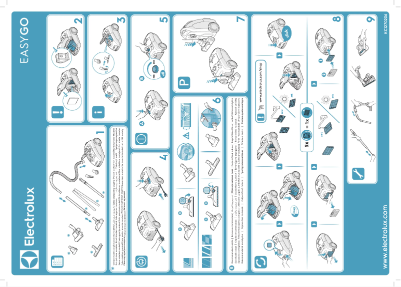 Image de la première page du manuel de l'appareil EasyGo EEG41W