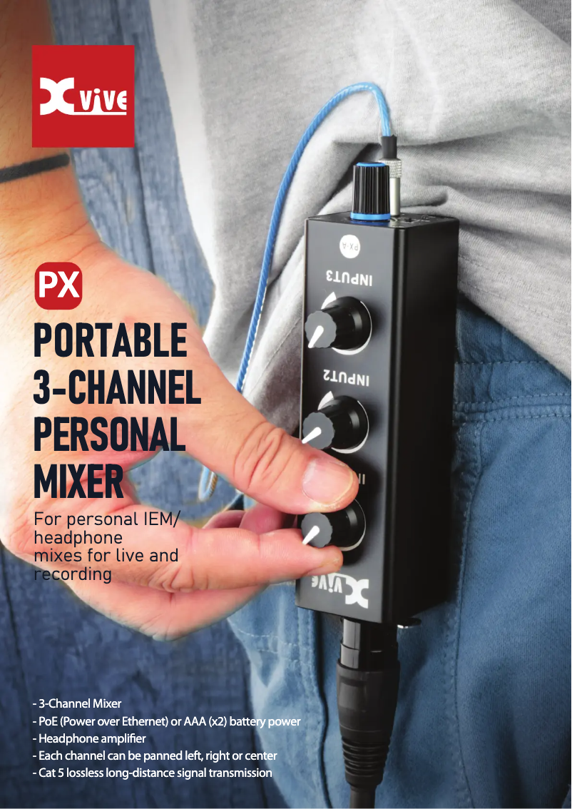Page n°1 - Brochure Xvive PX