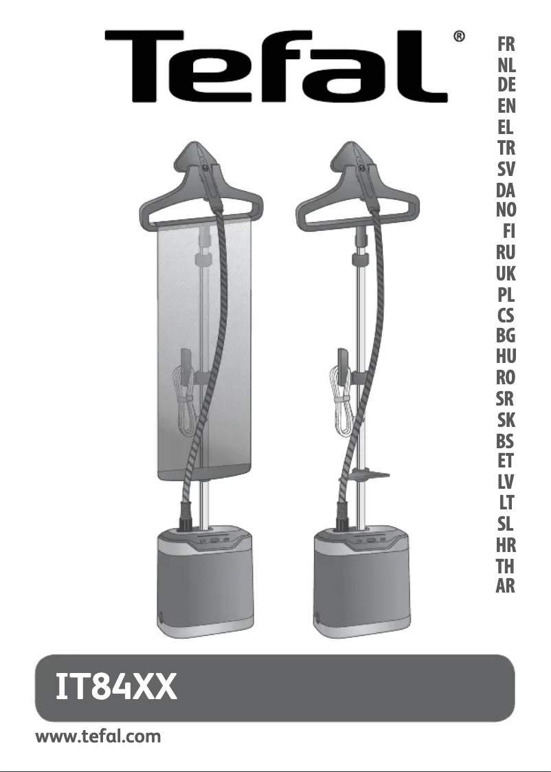 Page 1 de la notice Manuel utilisateur Tefal Express Turbo Autoclean IT8440