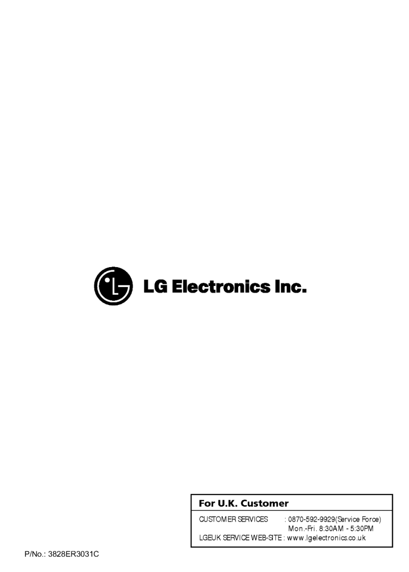 Page 1 de la notice Manuel utilisateur LG WD-10260T