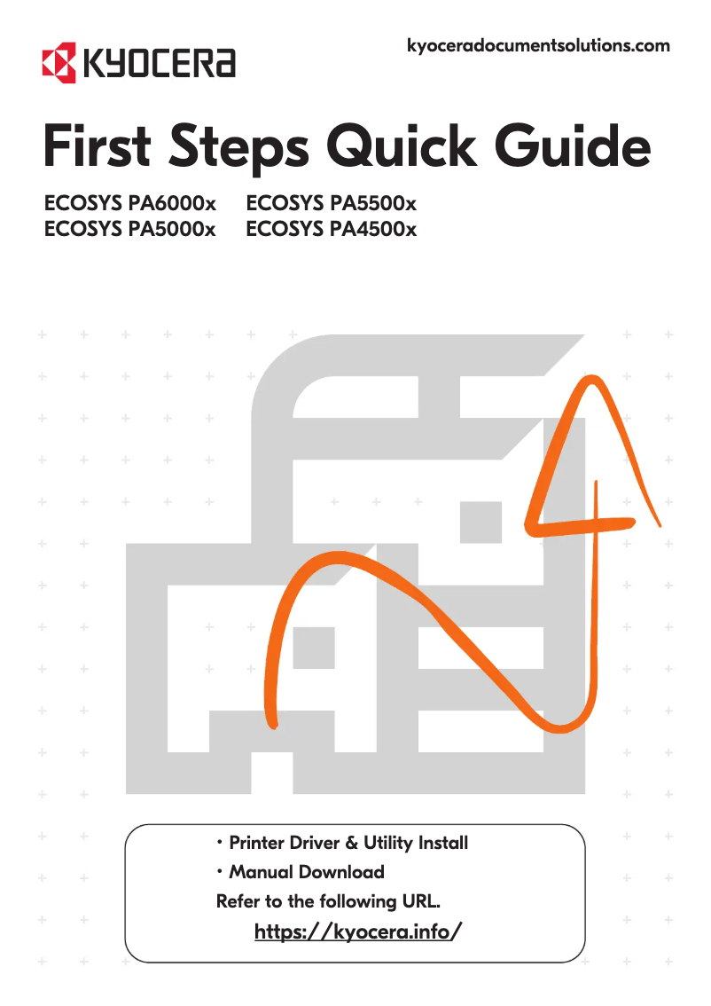 Page 1 de la notice Manuel utilisateur Kyocera ECOSYS PA5500x