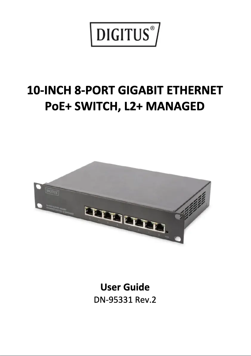 Page n°1 - Manuel utilisateur Digitus DN-95331