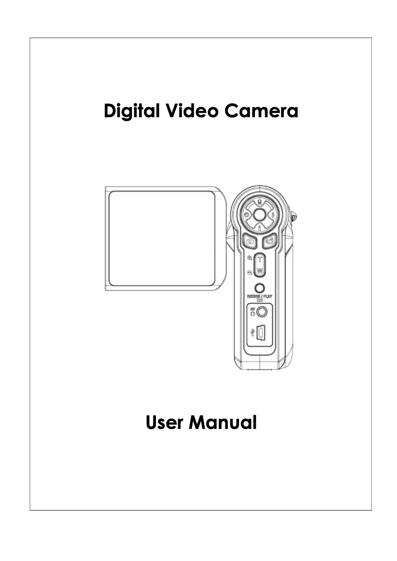 Image de la première page du manuel de l'appareil DV 3010