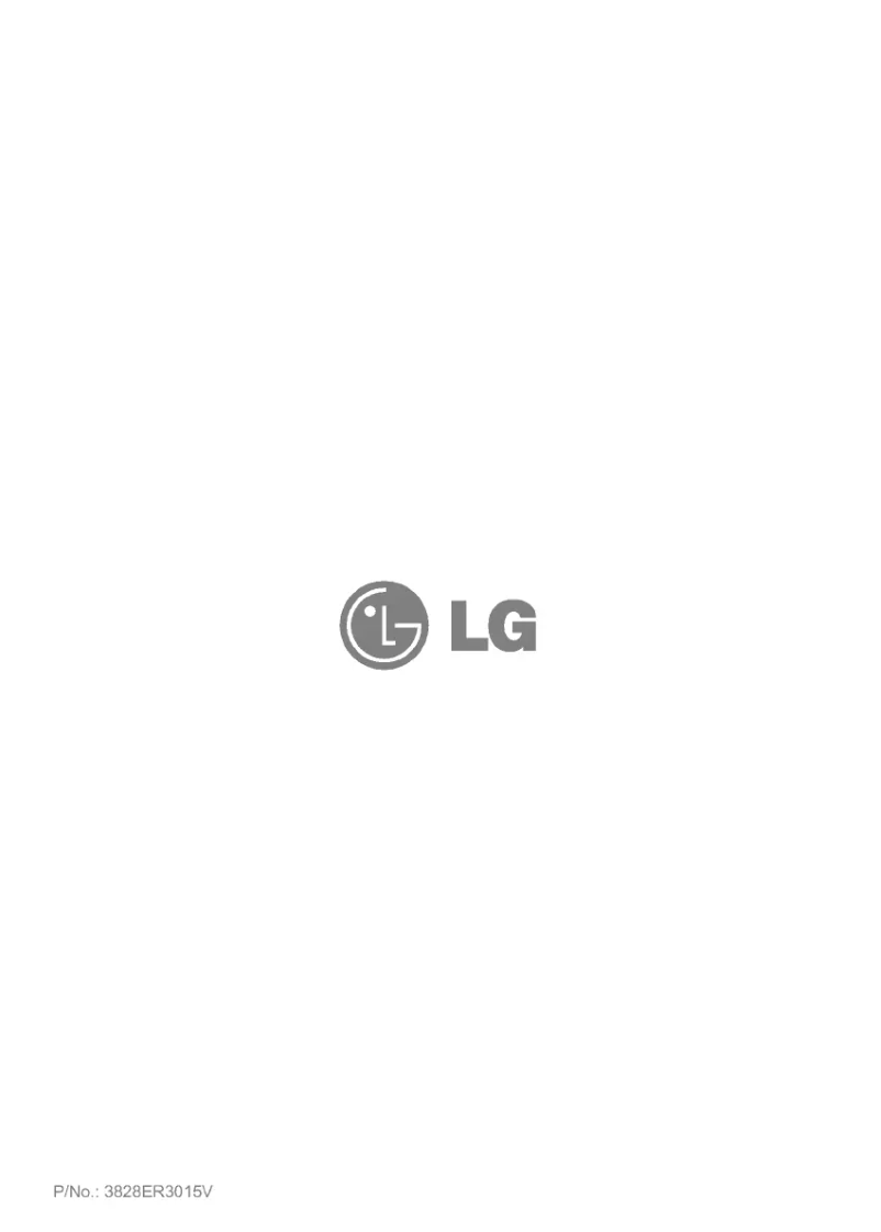 Page n°1 - Manuel utilisateur LG WD-80160F