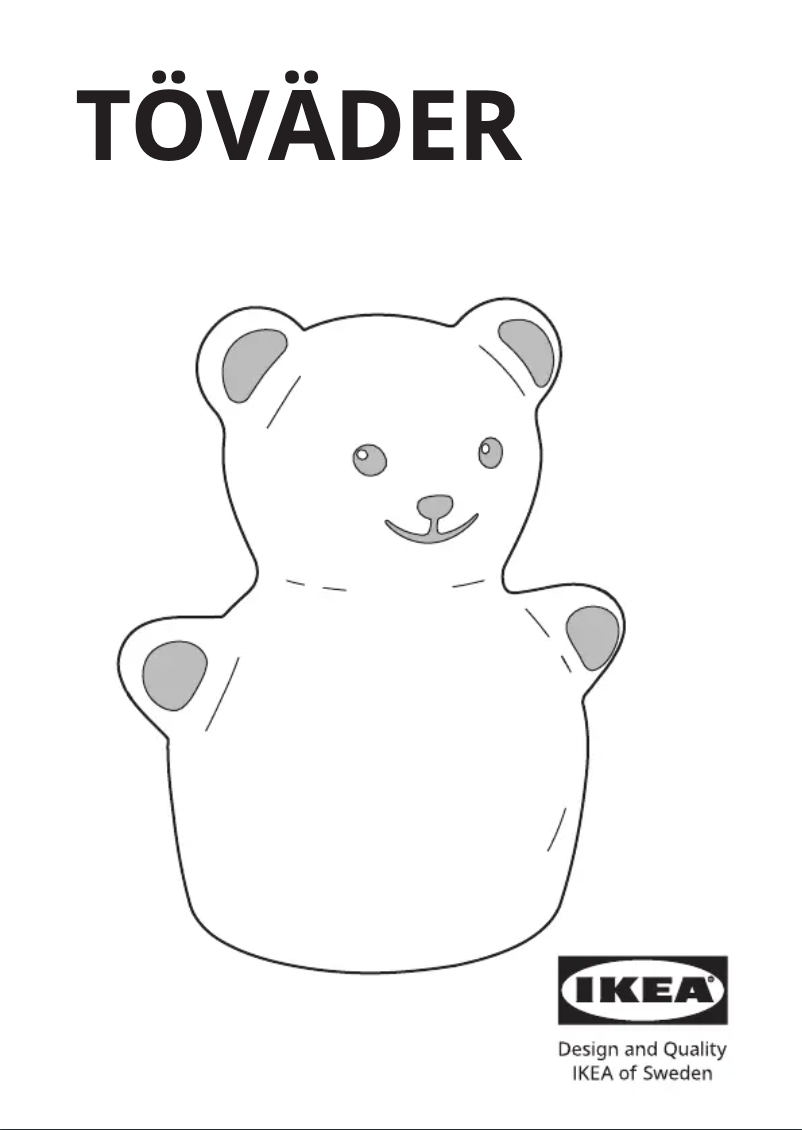 Image de la première page du manuel de l'appareil TÖVÄDER 405.169.16