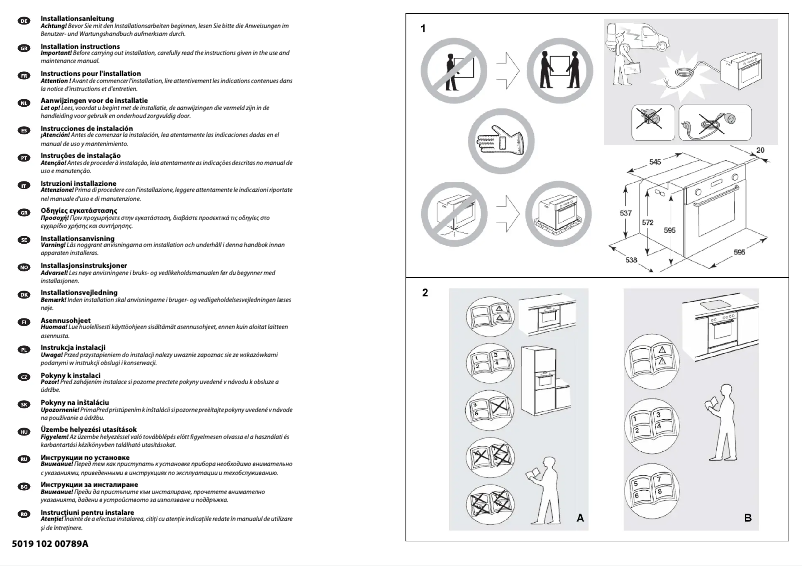 Page n°1 - Manuel utilisateur KitchenAid KOASP 60600