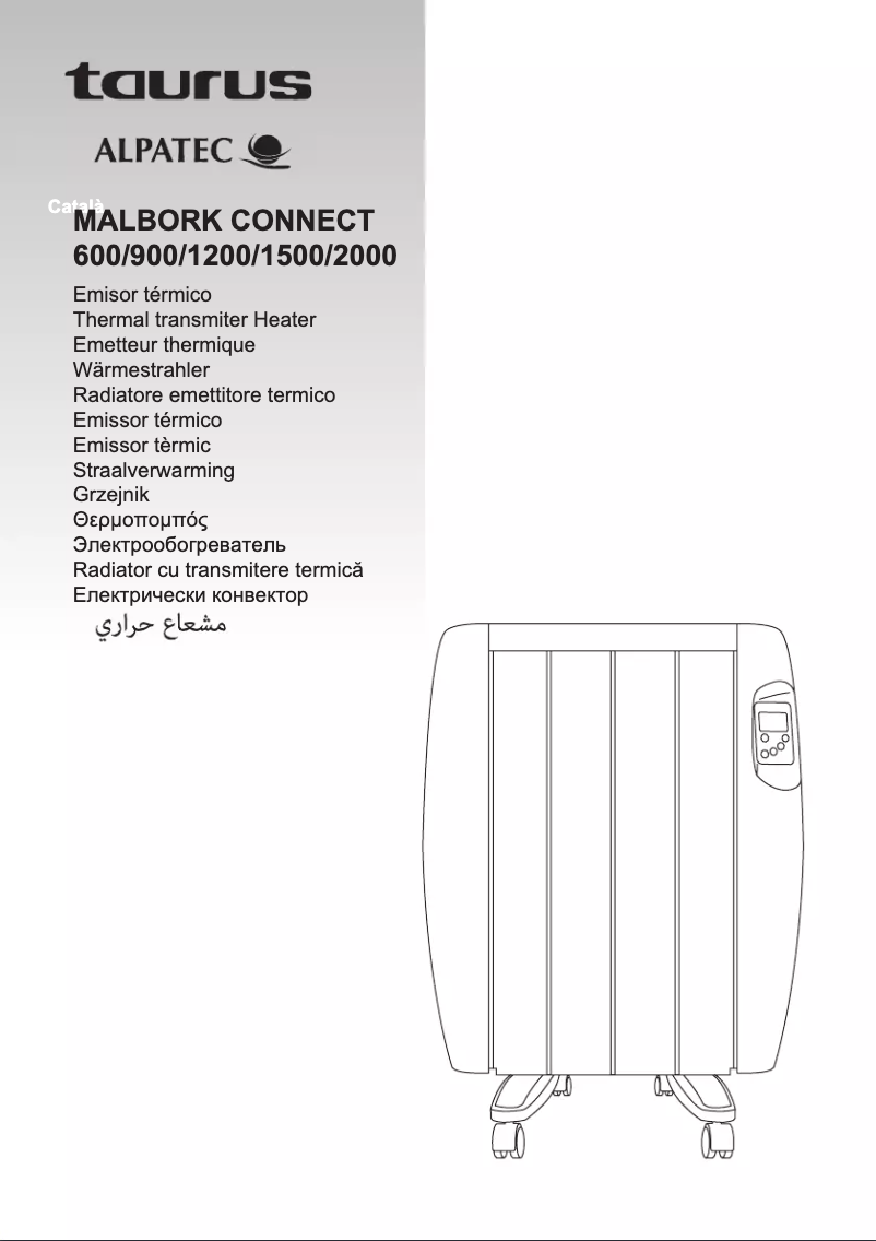 Page n°1 - Manuel utilisateur Taurus Malbork Connect 900