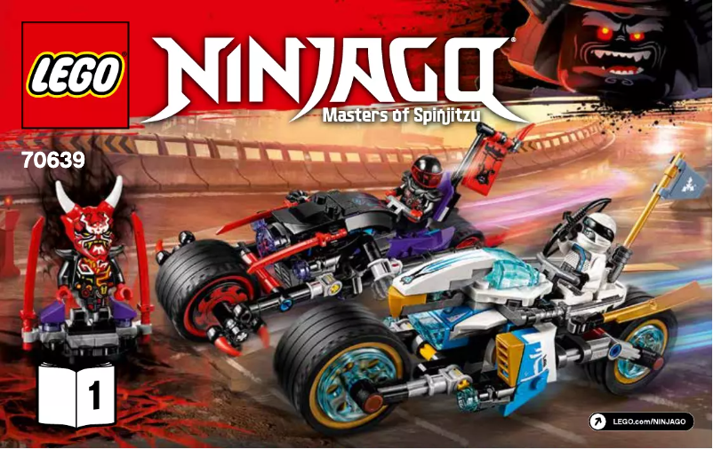 Image de la première page du manuel de l'appareil Ninjago 70639