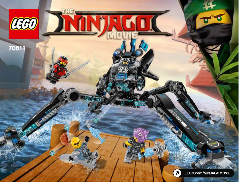 Page n°1 - Manuel utilisateur Lego The Ninjago Movie 70611