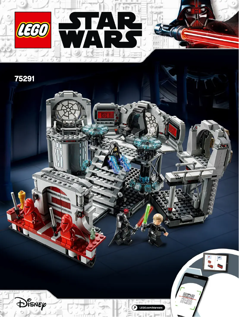 Page 1 de la notice Manuel utilisateur Lego Star Wars 75291
