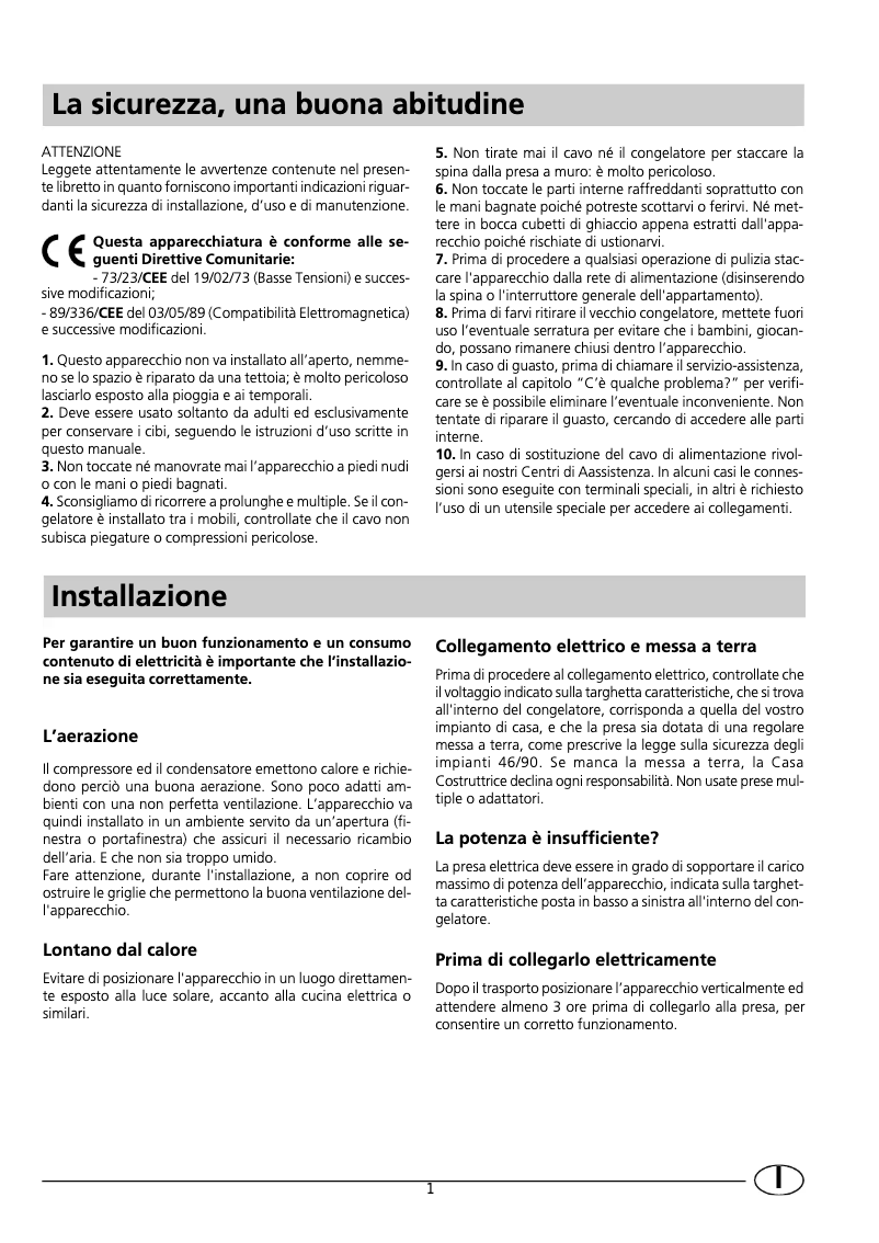 Page n°1 - Manuel utilisateur Ariston Thermo OSKUP 100