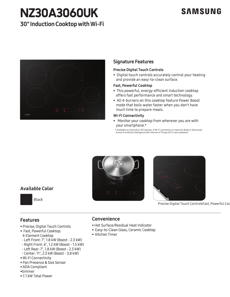 Image de la première page du manuel de l'appareil NZ30A3060UK