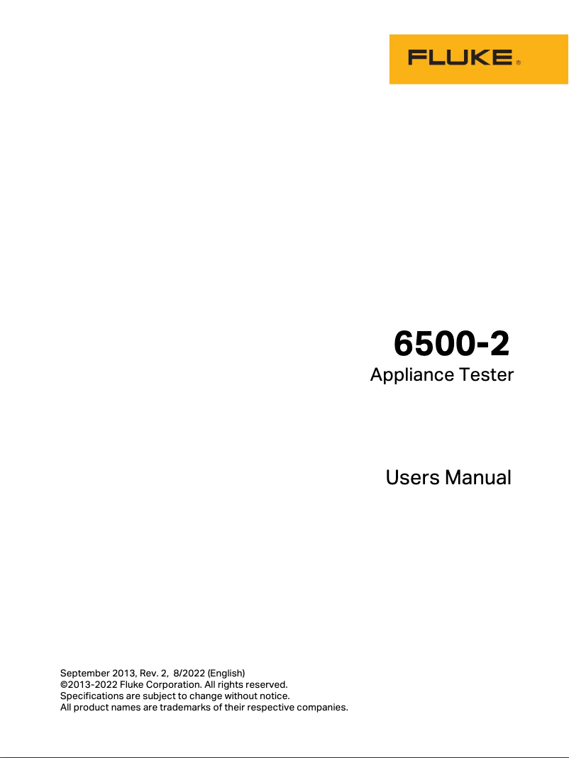 Image de la première page du manuel de l'appareil 6200-2