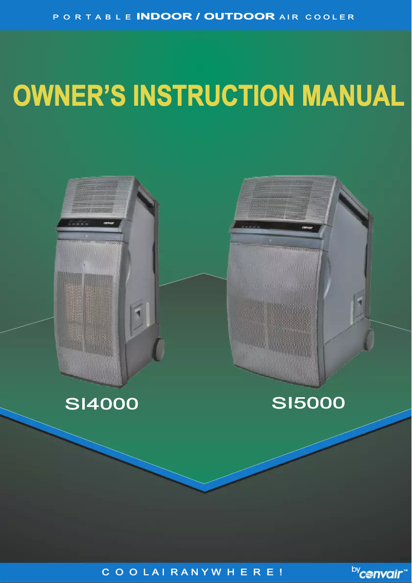 Página 1 del manual Manual de usuario Convair SI 5000