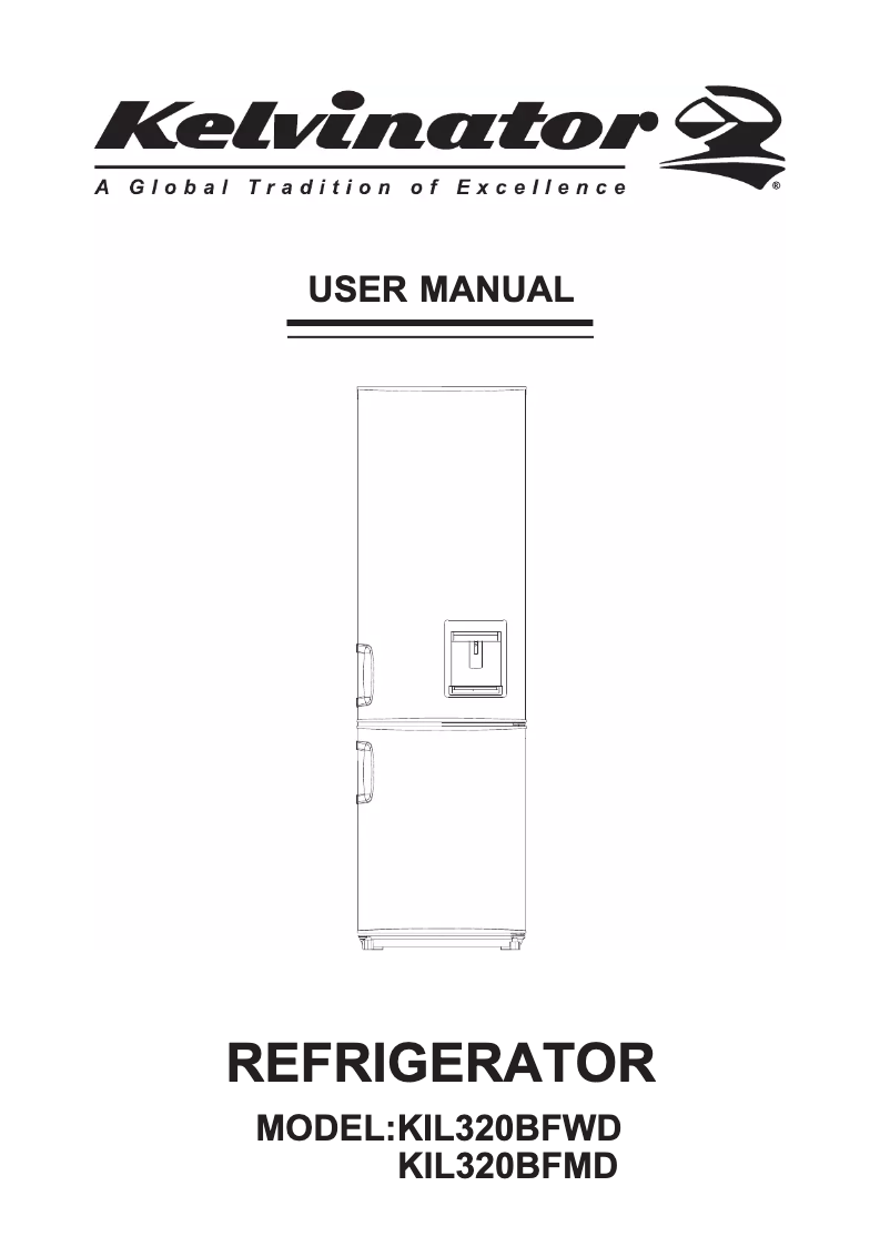 Page n°1 - Manuel utilisateur Kelvinator KIL320BFMD