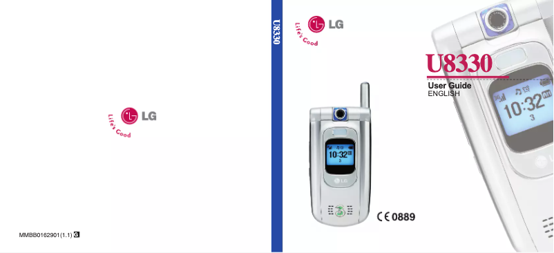 Image de la première page du manuel de l'appareil U8330