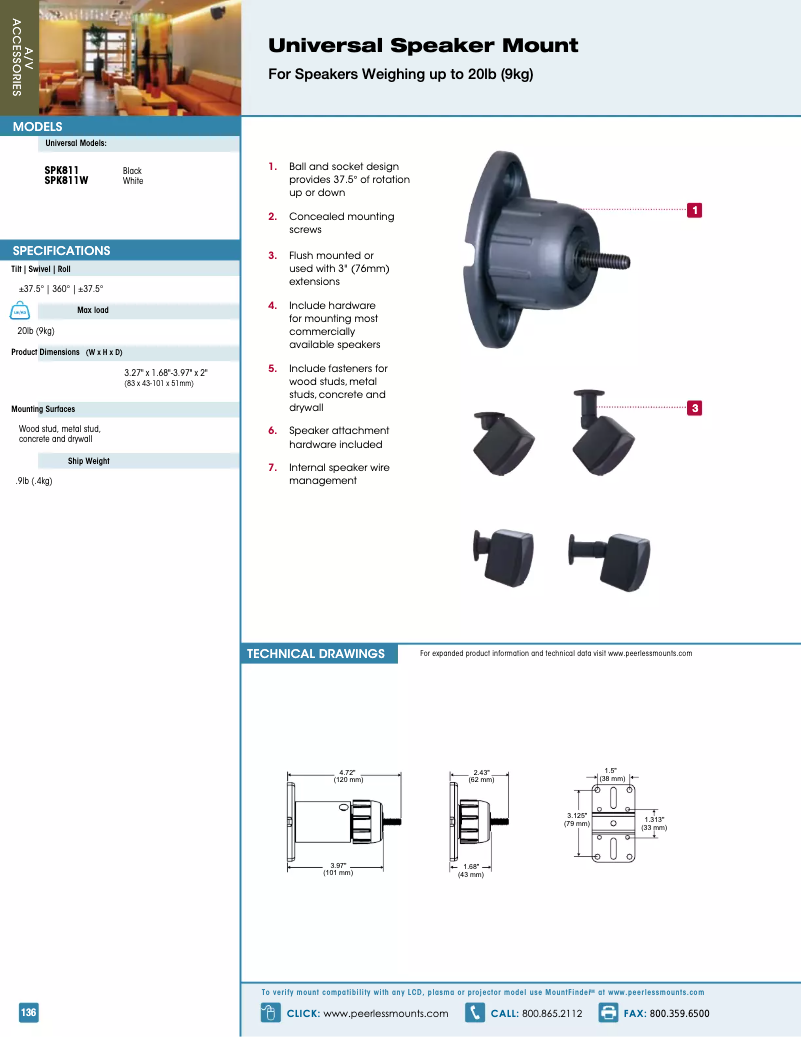 Image de la première page du manuel de l'appareil SPK811