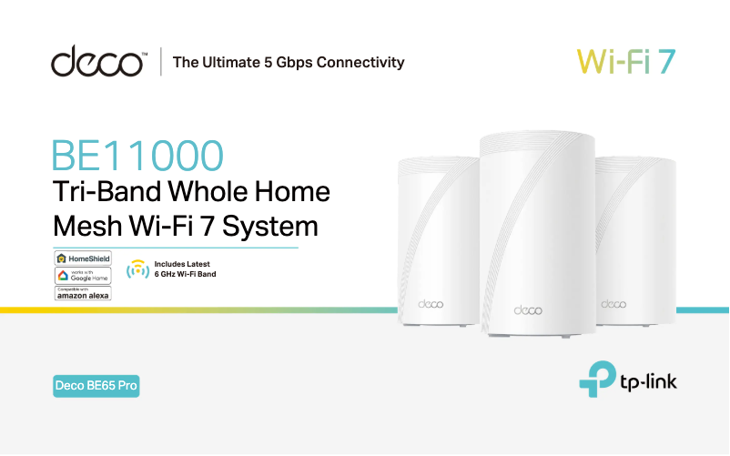 Page 1 de la notice Fiche technique TP-Link Deco BE65 Pro