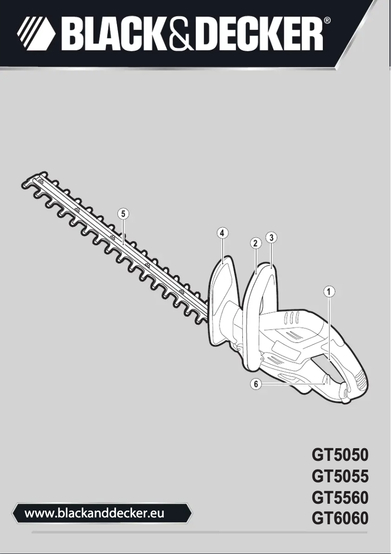 Page 1 de la notice Manuel utilisateur Black & Decker GT5055