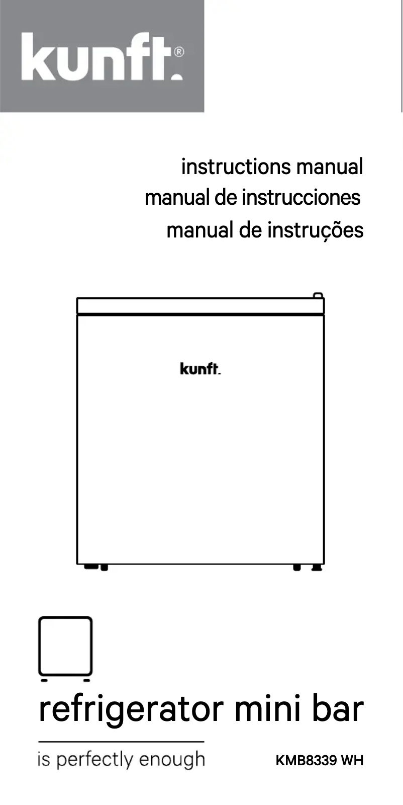 Image de la première page du manuel de l'appareil KMB8339