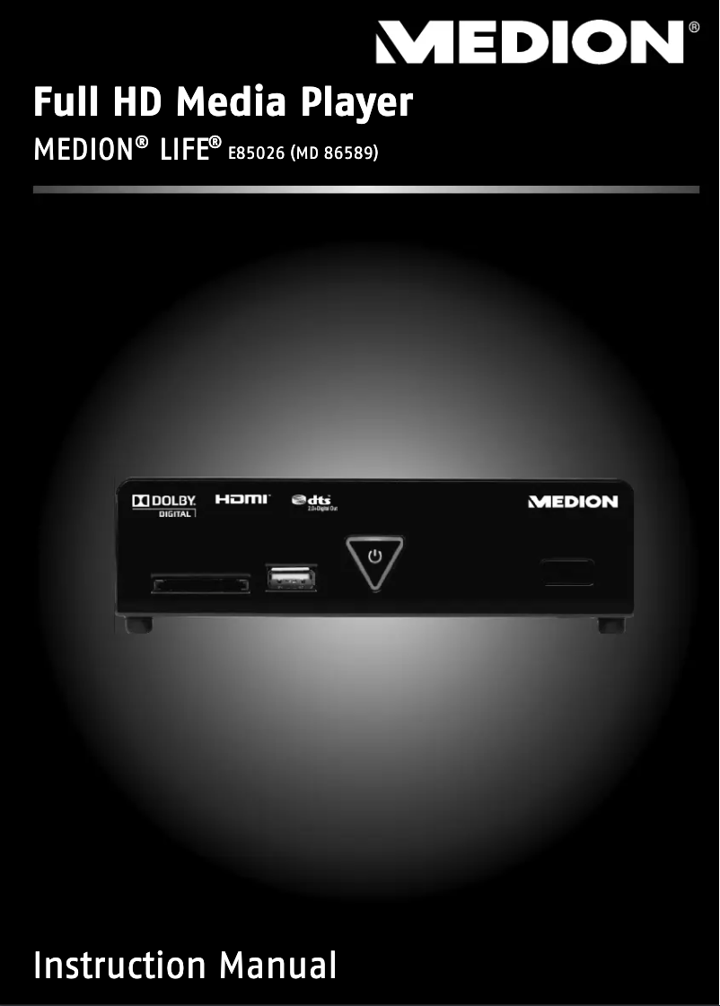 Image de la première page du manuel de l'appareil Life E85026