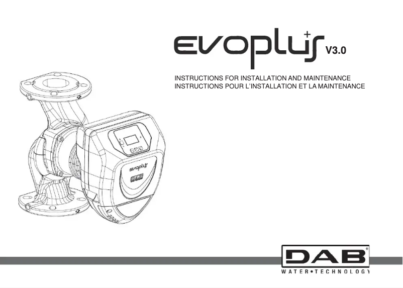 Page 1 de la notice Manuel utilisateur DAB Evoplus 80/180 M
