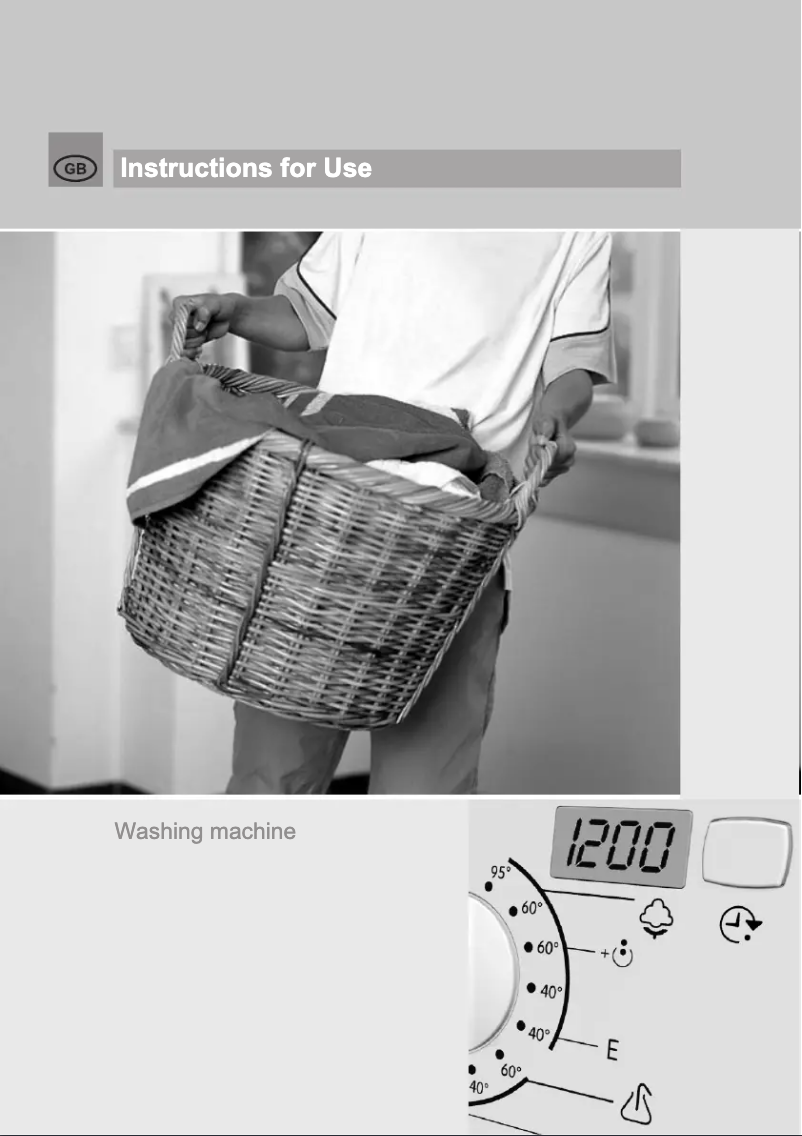 Image de la première page du manuel de l'appareil WS 40109