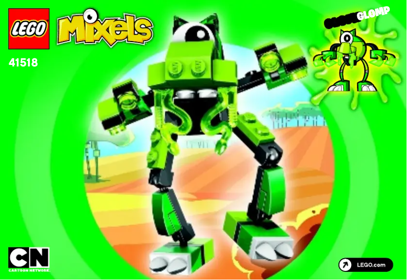 Image de la première page du manuel de l'appareil Mixels 41518