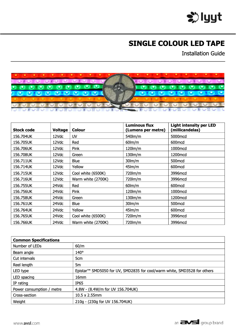 Page n°1 - Manuel utilisateur LYYT LT12560-RD