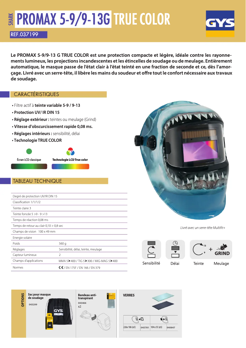 Image de la première page du manuel de l'appareil Promax 9/13 G