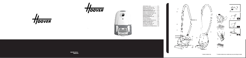 Page n°1 - Manuel utilisateur Hoover BV50HM 021