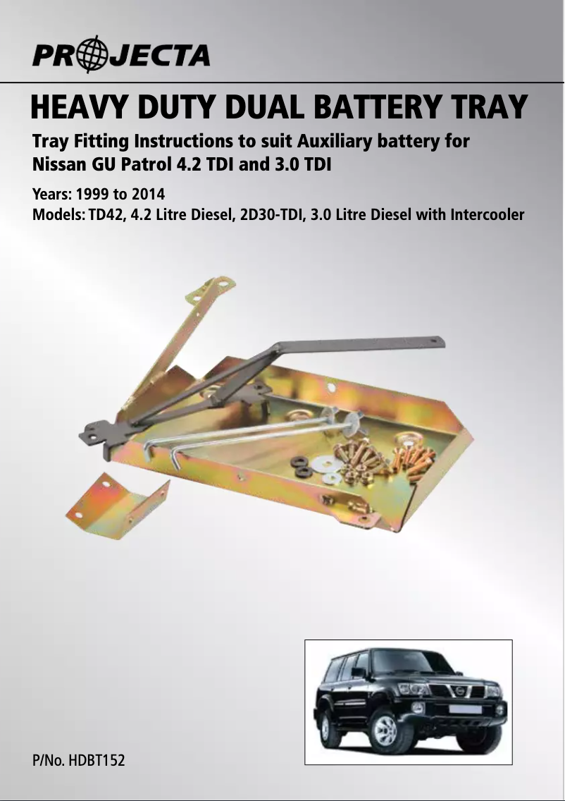 Página 1 del manual Manual de usuario Projecta HDBT152