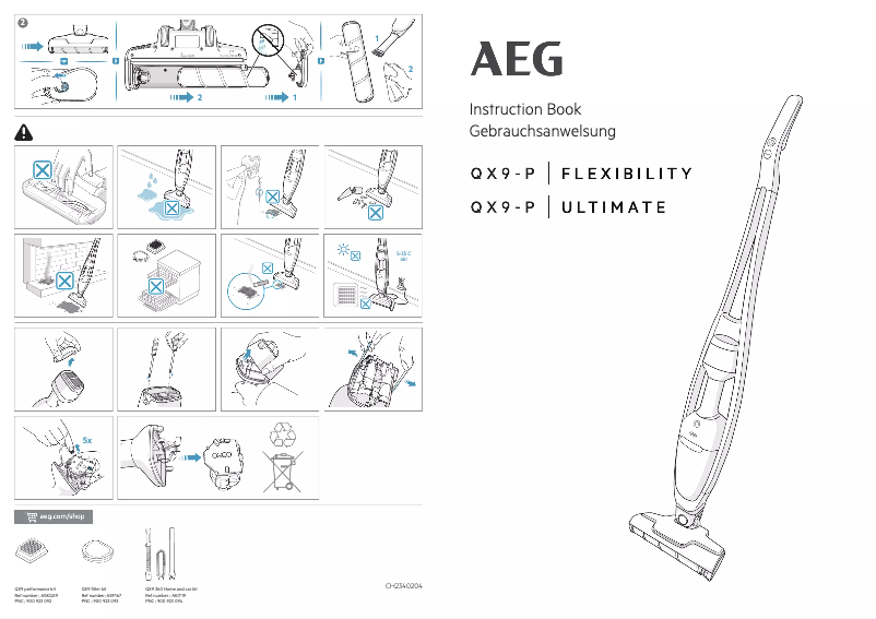 Image de la première page du manuel de l'appareil QX9-1-P5IB