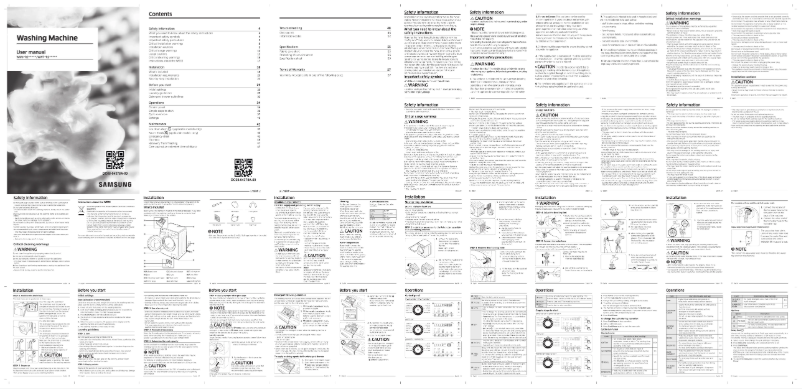 Image de la première page du manuel de l'appareil WW66R20GK0S