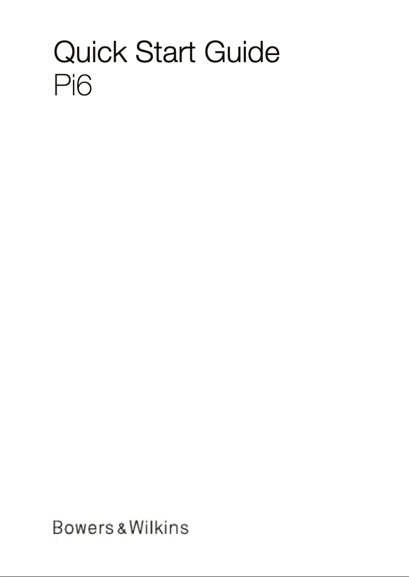 Image de la première page du manuel de l'appareil Pi6