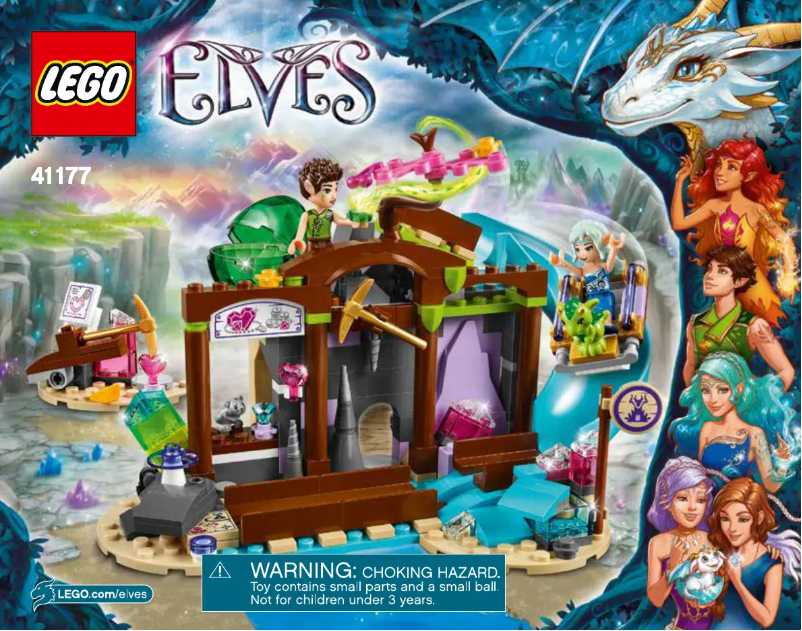Page 1 de la notice Manuel utilisateur Lego Elves 41177