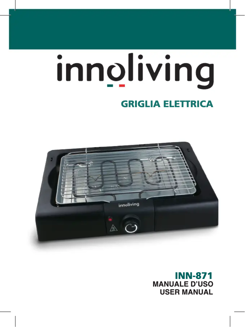 Page n°1 - Manuel utilisateur Innoliving INN-871