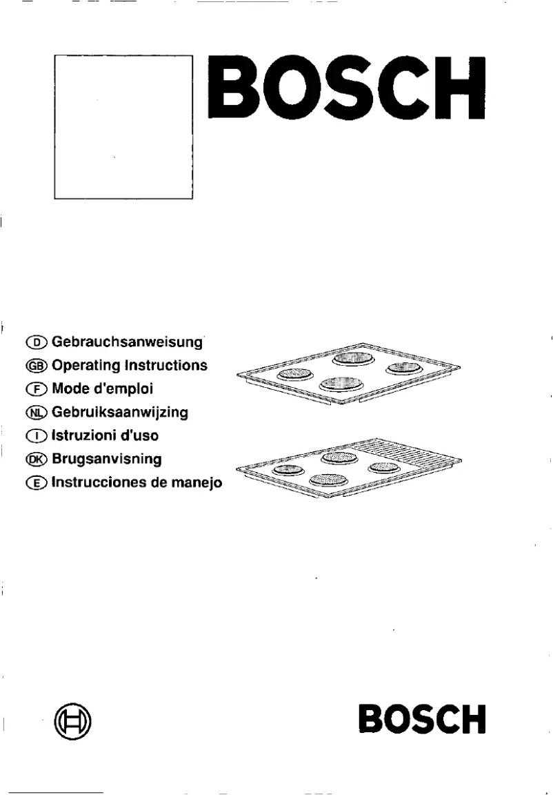 Page n°1 - Manuel utilisateur Bosch NCM615k