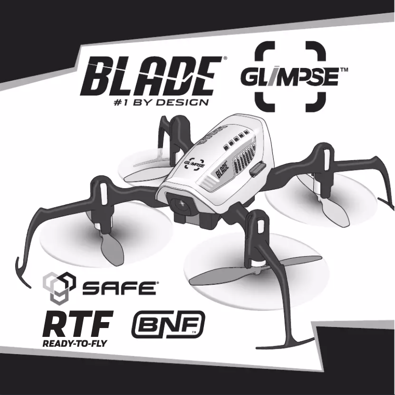 Page 1 de la notice Manuel utilisateur Blade Glimpse FPV BNF