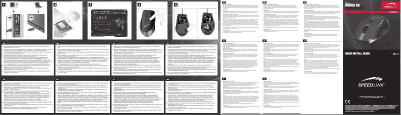Página 1 del manual Manual de usuario Speed-Link Kudos