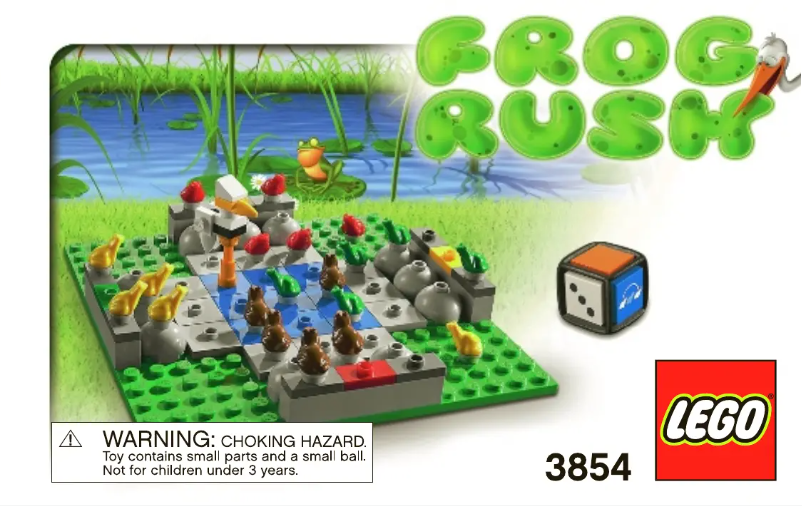 Page 1 de la notice Manuel utilisateur Lego Games 3854