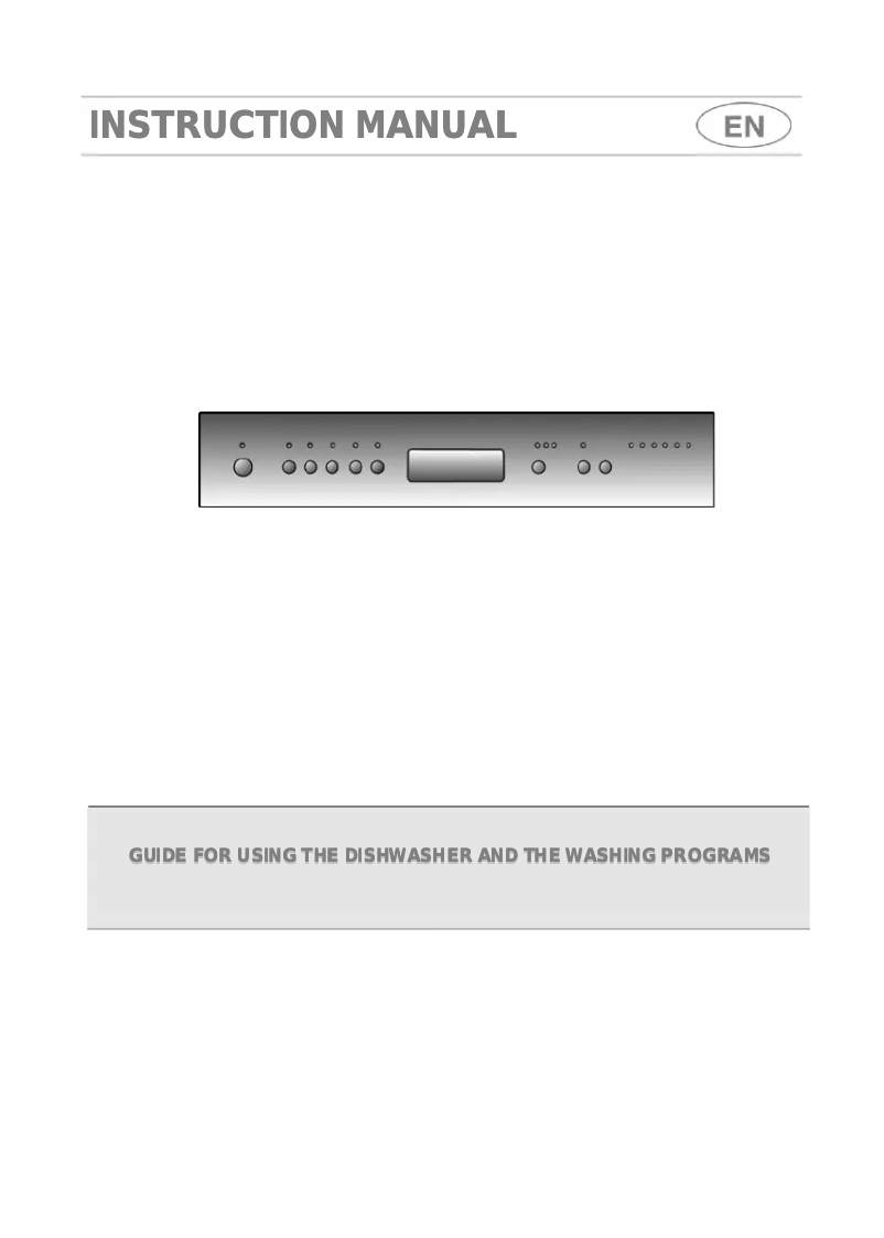 Page 1 de la notice Manuel utilisateur Smeg DF612BL