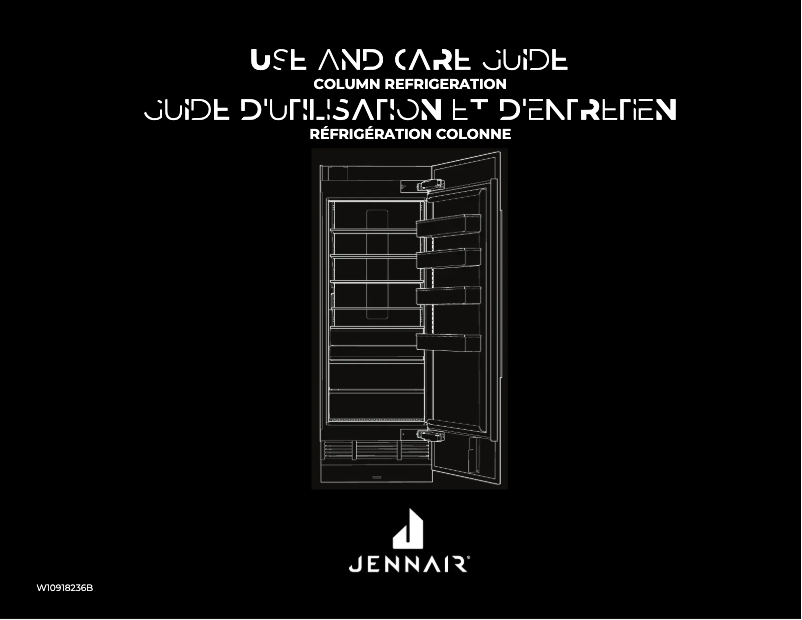 Page n°1 - Manuel utilisateur JennAir JKCPL181GL