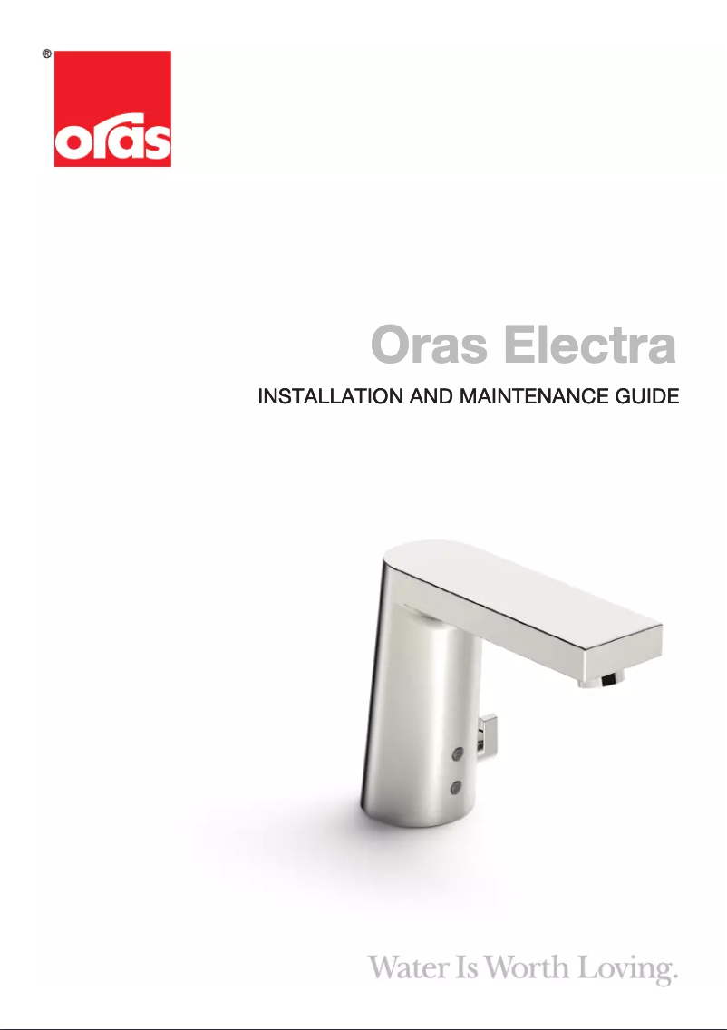 Page n°1 - Manuel utilisateur Oras Electra 6125F