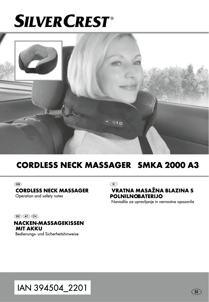 Page 1 de la notice Manuel utilisateur SilverCrest SMKA 2000 A3