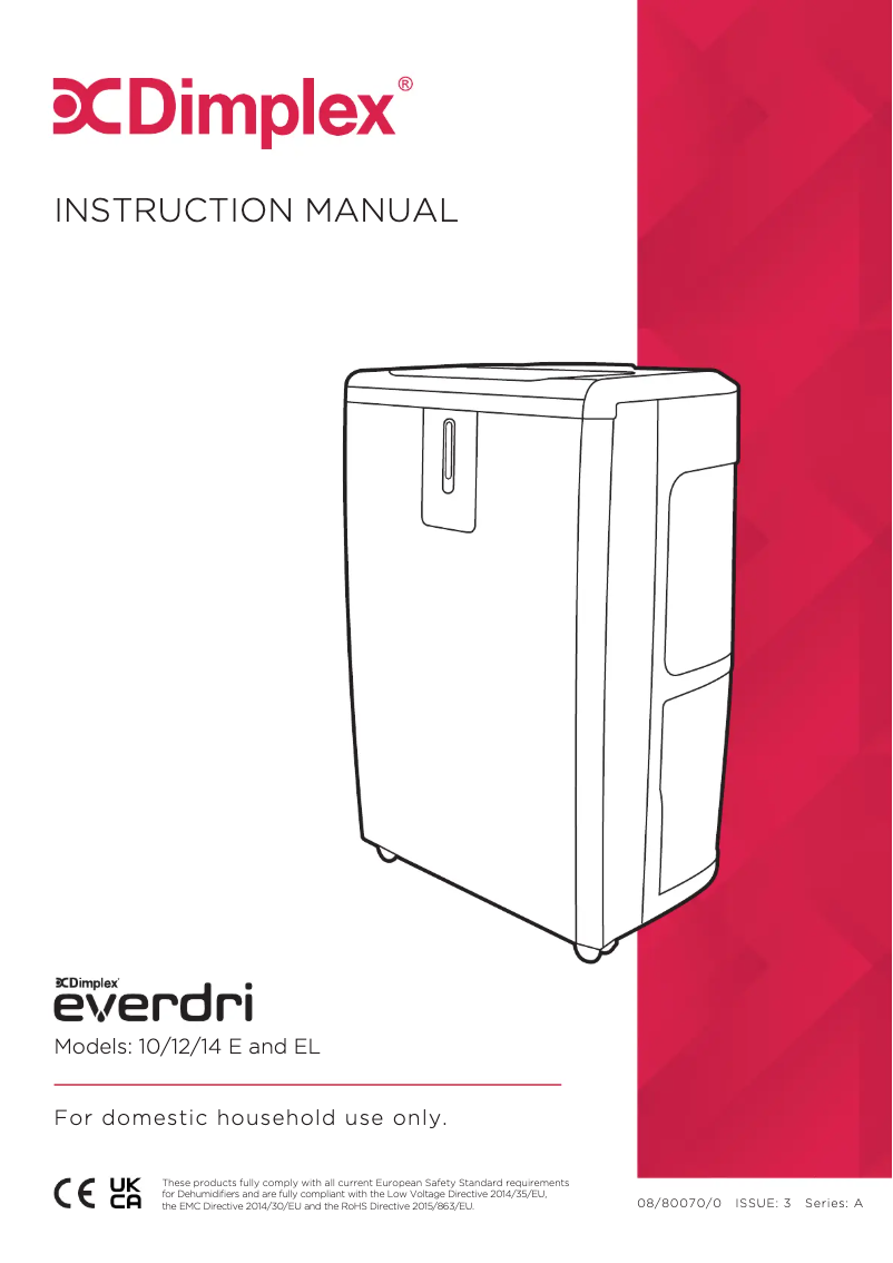 Image de la première page du manuel de l'appareil EverDri14EL
