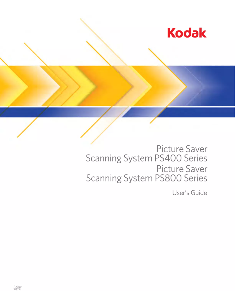 Image de la première page du manuel de l'appareil Picture Saver PS810