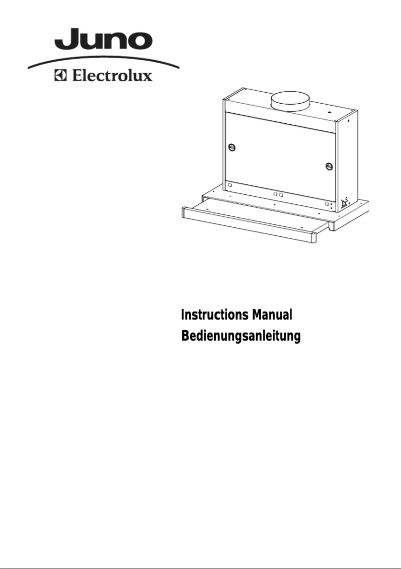 Page n°1 - Manuel utilisateur Juno Electrolux JDA5541E