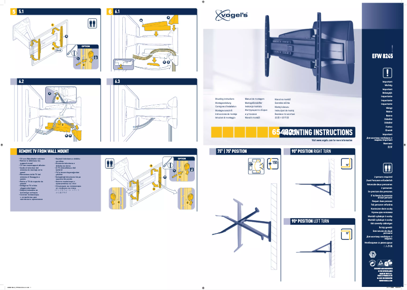 Image de la première page du manuel de l'appareil EFW 8245