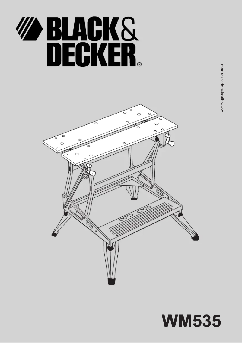 Page n°1 - Manuel utilisateur Black & Decker WM535